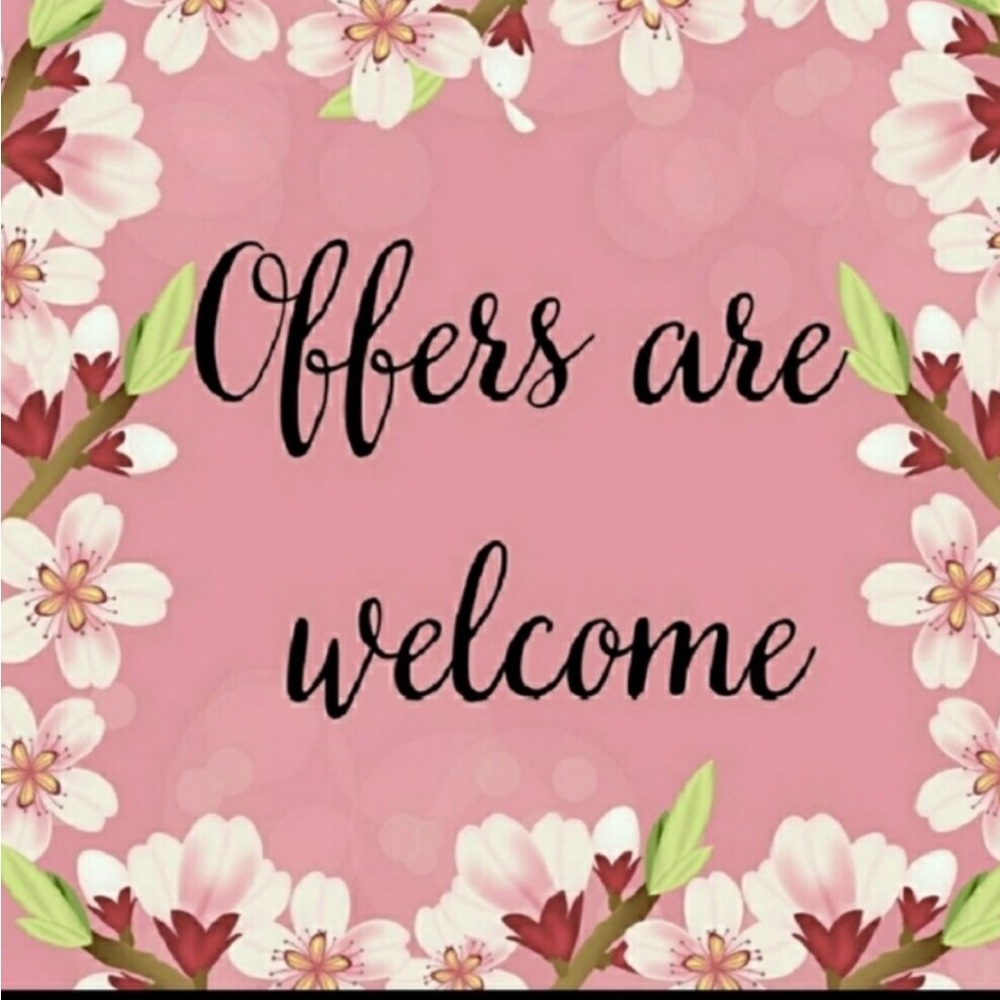 Floral Pink Welcome Sign